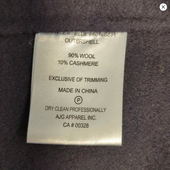 SØSKEN Wool/Cashmere coat - Like New - Picture 8 of 10